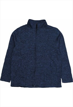 POLO CULB 90's Zip Up Fleece Large Black