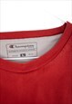 VINTAGE CHAMBION SWEATSHIRT IN RED L