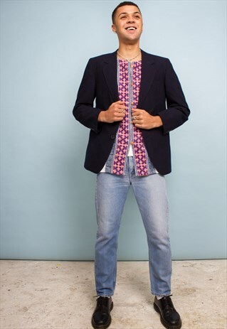 VINTAGE PINSTRIPE BLAZER