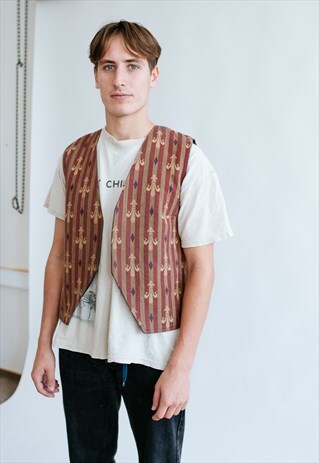 VINTAGE 80S BAROCCO WAISTCOAT
