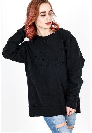 VINTAGE ARMANI JEANS SWEATSHIRT S38