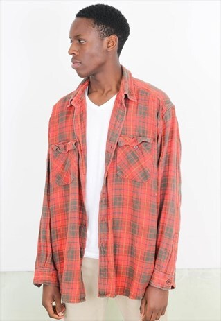 VINTAGE FLANNEL SHIRT FS62