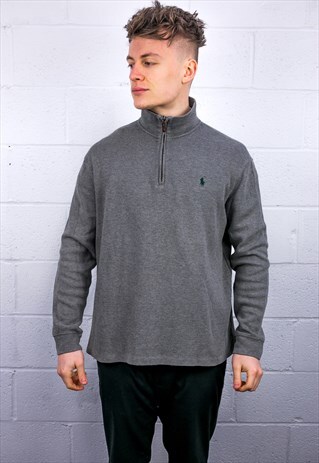 VINTAGE RALPH LAUREN 1/4 ZIP SWEATSHIRT