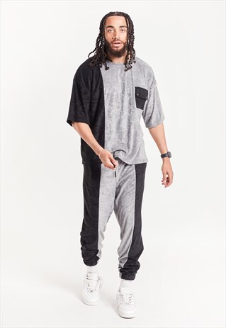 LIQUOR N POKER - RETRO TOWELLING T SHIRT IN BOXY FIT