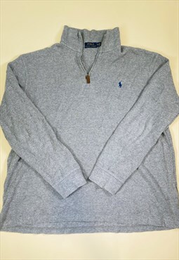Vintage Ralph Lauren Size XL Sweatshirt in Grey