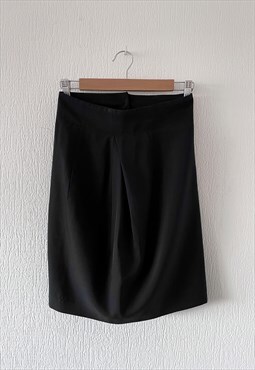 Vintage YOHJI YAMAMOTO A Line Pleated Assymetric Skirt Midi