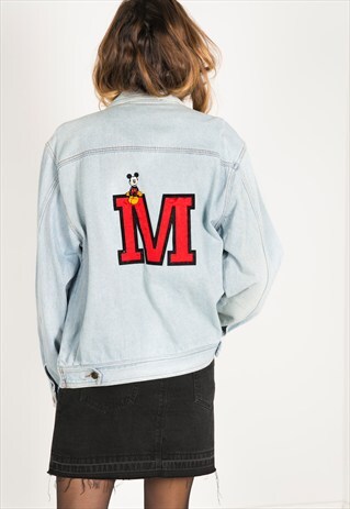 VINTAGE 80S DISNEY DENIM JACKET