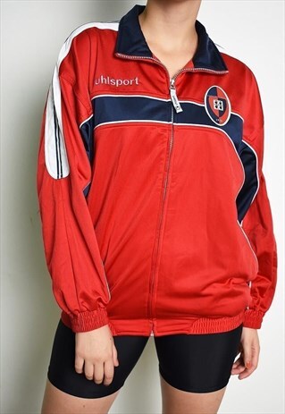 Y2K RETRO TRACKSUIT SPORTS LOGO MONOGRAM JACKET