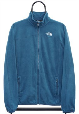 Vintage The North Face Blue Full Zip Fleece Womens