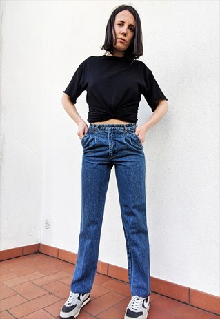 HIGH WAISTED CHINO JEANS