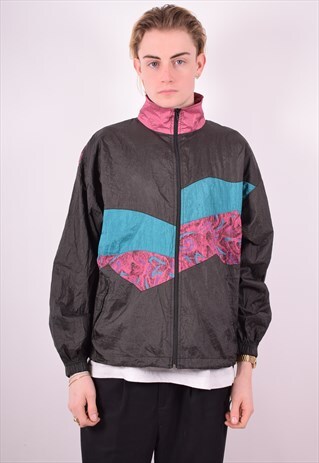 MENS VINTAGE USA OLYMPIC TRACKSUIT TOP JACKET LARGE 90S