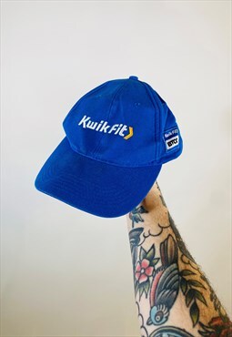 Vintage 90s Kwik Fit Tyres Embroidered Hat Cap