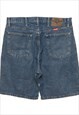 VINTAGE WRANGLER MEDIUM WASH DENIM SHORTS - W35