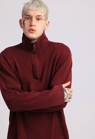 VINTAGE TOMMY HILFIGER 1/4 ZIP SWEATSHIRT