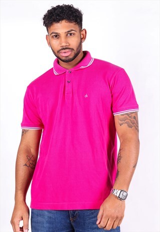 VINTAGE CALVIN KLEIN POLO SHIRT T757