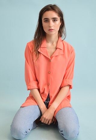80'S RETRO MINIMALIST OVERSIZED MOMS SHIRT TOP