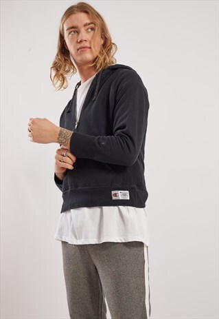 VINTAGE CHAMPION 1/2 ZIP HOODIE