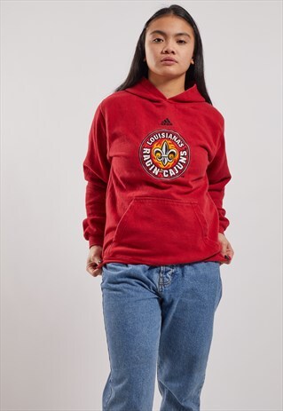 VINTAGE ADIDAS LOUISIANA CAJUNS HOODIE