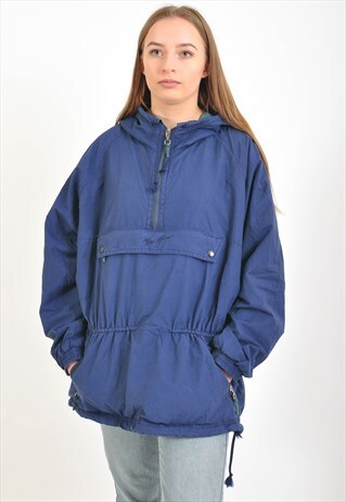 VINTAGE 1/4 ZIP OVERHEAD JACKET