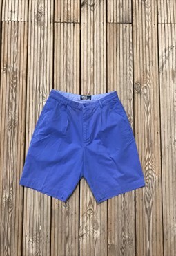 Vintage Ralph Lauren Chino Shorts Blue. 