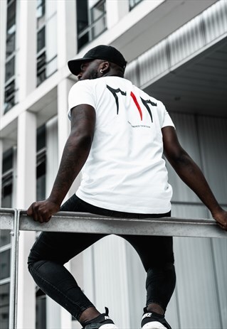 313 ARABIC TEE - WHITE
