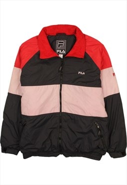 Vintage 90's Fila Windbreaker Lightweight Full Zip Up