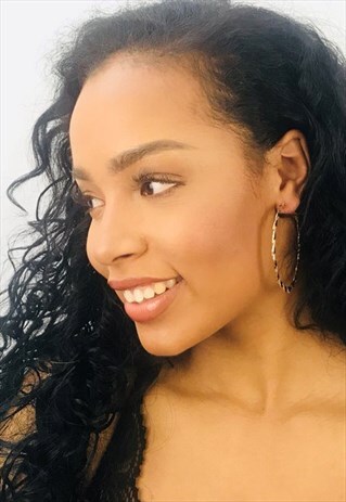 THE CREOLE GOLD PLATED HOOP EARRINGS
