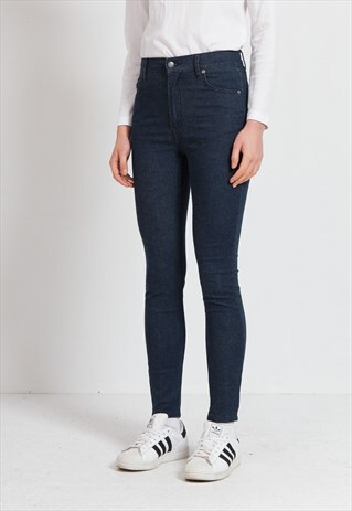 VINTAGE NAVY CHEAP MONDAY SKINNY FIT DENIM JEAN