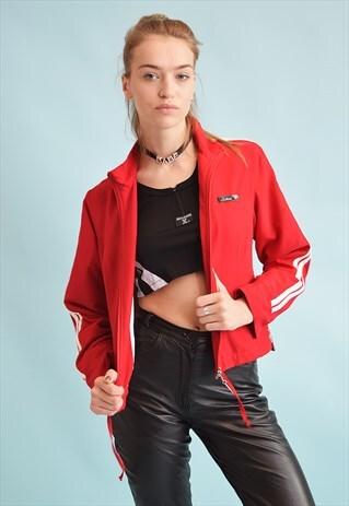 90'S RETRO OVERSIZED TRACKSUIT SPORTS TEEN JACKET TOP