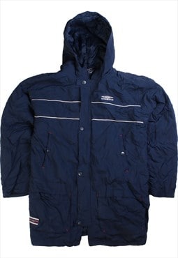 Umbro  Hooded Full Zip Up Windbreaker Jacket XLarge Navy Blu