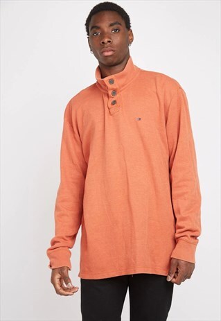 tommy hilfiger jumper orange