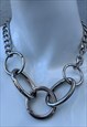 CHUNKY CHAIN NECKLACE WHIT OVERSIZE O-RING