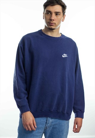 VINTAGE NIKE LOGO SWEATSHIRT JUMPER 90S L 18.5
