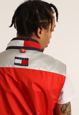 VINTAGE TOMMY HILFIGER FERRARI GILET JACKET