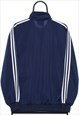 VINTAGE ADIDAS 80S NAVY TRACKSUIT JACKET MENS