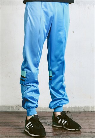 VINTAGE PUMA TRACKSUIT BOTTOMS JOGGERS