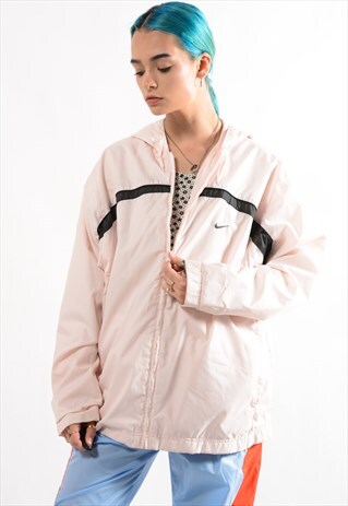 VINTAGE NIKE HOODED SHELL JACKET