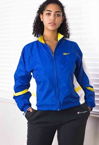 VINTAGE REEBOK JACKET LOGO 90S M 10.8