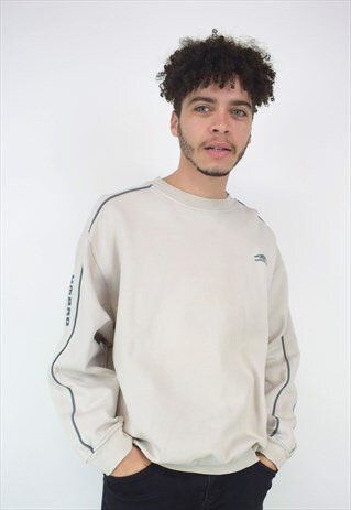 VINTAGE 90'S UMBRO BEIGE SWEATSHIRT