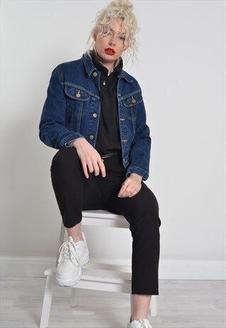 VINTAGE LEE 90'S DENIM JACKET BLUE