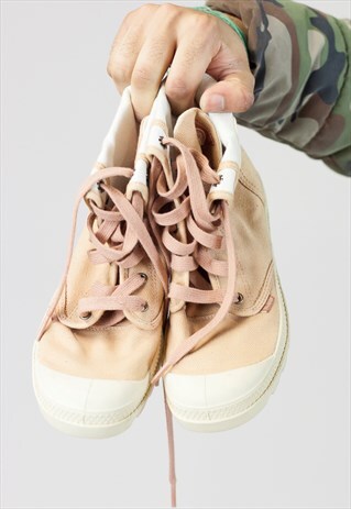 VINTAGE PALLADIUM PEACH BOOTS