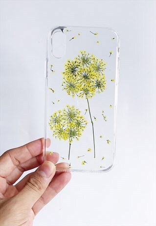 HANDMADE REAL FLOWERS IPHONE /SAMSUNG CASE