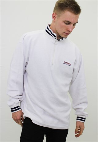 VINTAGE RALPH LAUREN CHAPS 1/4 ZIP FLEECE