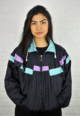 VINTAGE 80'S SERGIO TACCHINI SHELL JACKET