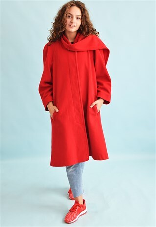 80'S RETRO ELEGANT SCANDI MOMS COAT