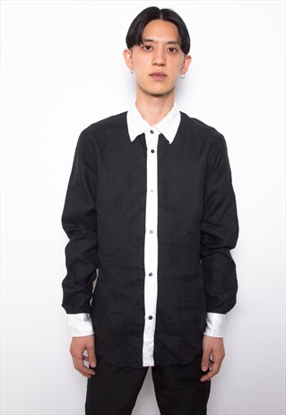 VINTAGE 90S ICEBERG SILK SHIRT ID:4053