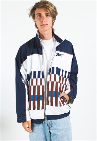 VINTAGE 90S REEBOK SHELL JACKET / S4488
