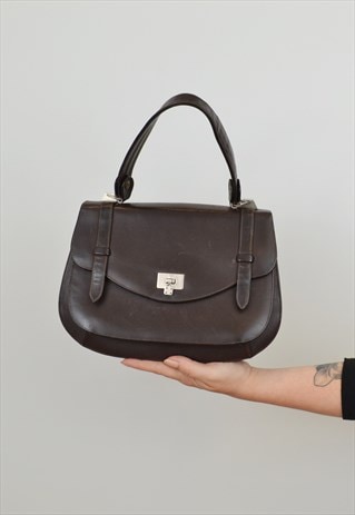 FLIP LOCK HANDBAG
