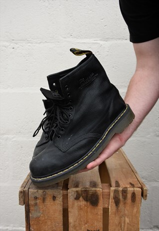 VINTAGE DR MARTENS AIR CUSHION SOLE BLACK