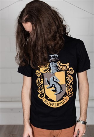 HARRY POTTER HUFFLEPUFF LOGO UNISEX T-SHIRT